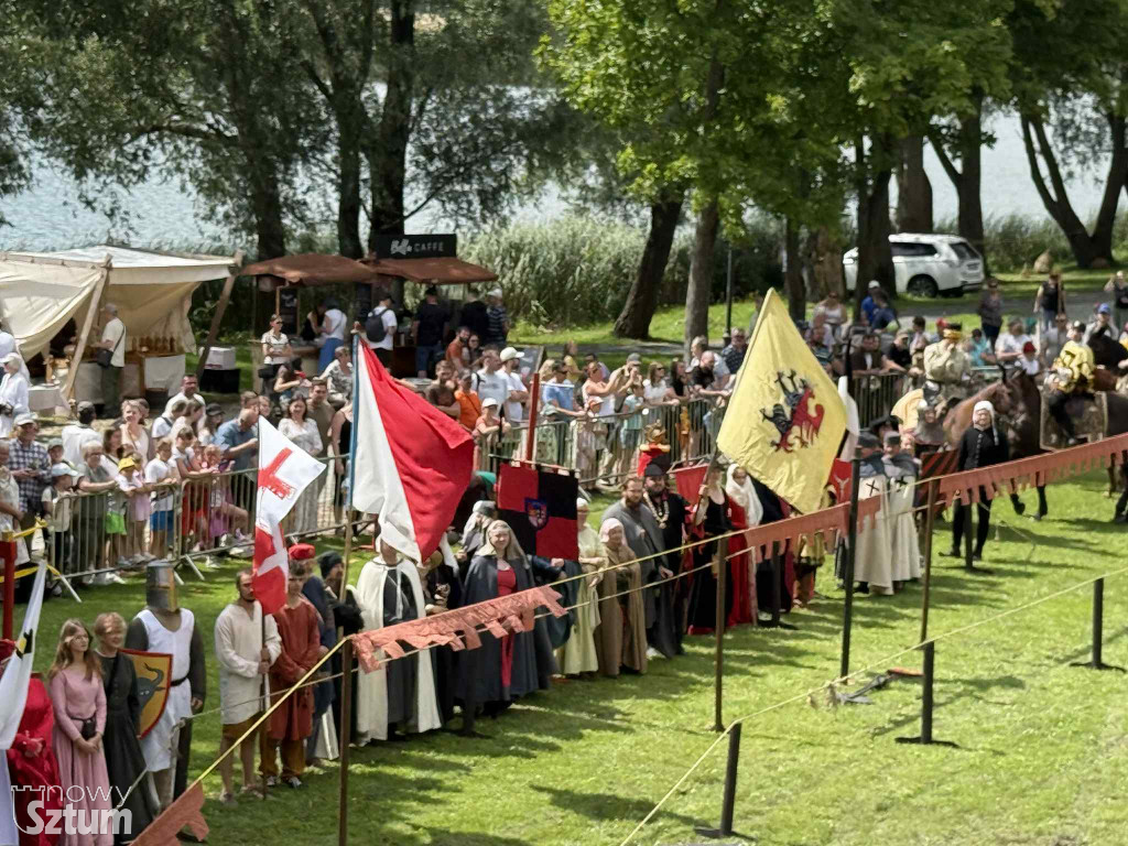 Sztum. Rozpoczął się XVI Festiwal Rycerski im. Albrechta Habsburga