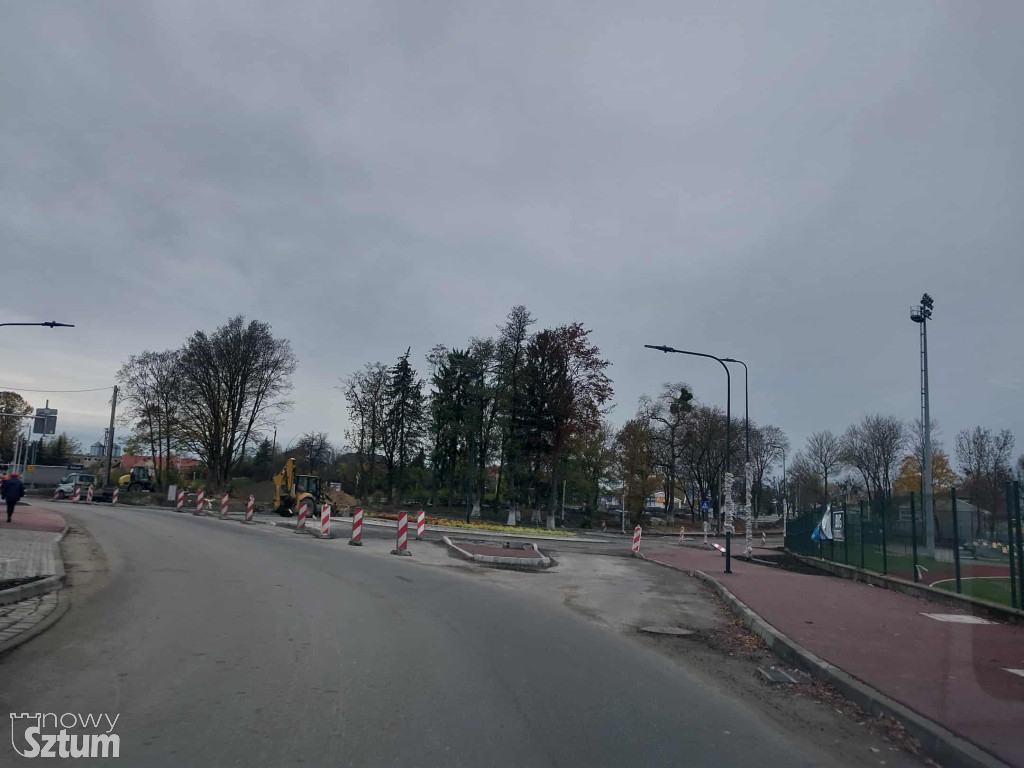 Sztum. „Węzeł komunikacyjny” na finiszu – coraz bliżej zakończenia inwestycji