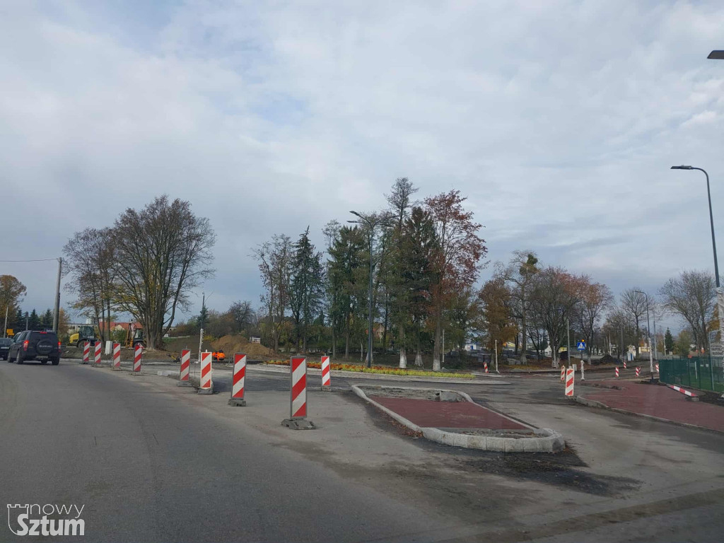 Sztum. „Węzeł komunikacyjny” na finiszu – coraz bliżej zakończenia inwestycji