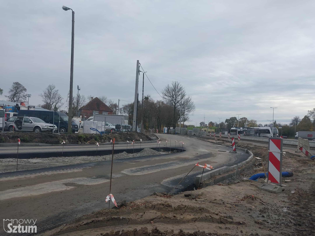 Sztum. „Węzeł komunikacyjny” na finiszu – coraz bliżej zakończenia inwestycji