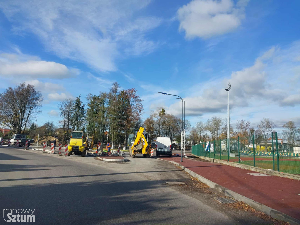 Sztum. „Węzeł komunikacyjny” na finiszu – coraz bliżej zakończenia inwestycji