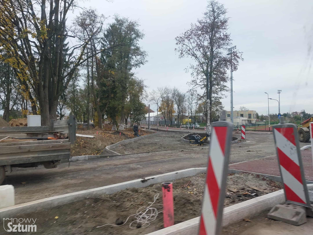 Sztum. „Węzeł komunikacyjny” na finiszu – coraz bliżej zakończenia inwestycji