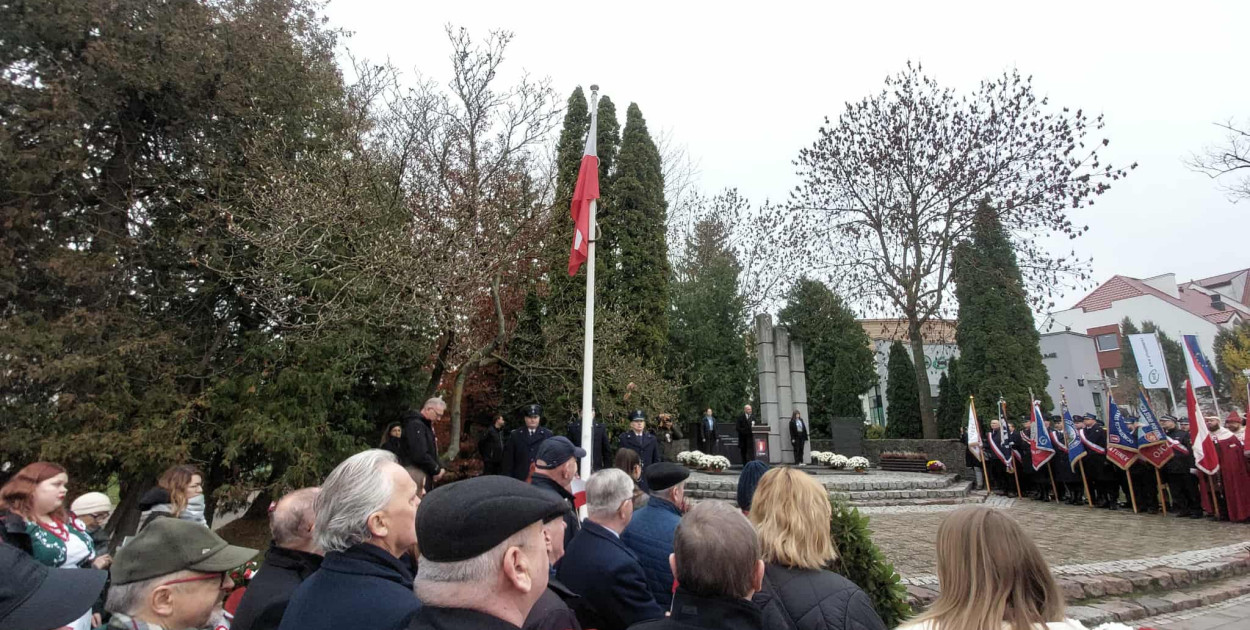 Sztum uczcił 107. rocznicę odzyskania przez Polskę niepodległości