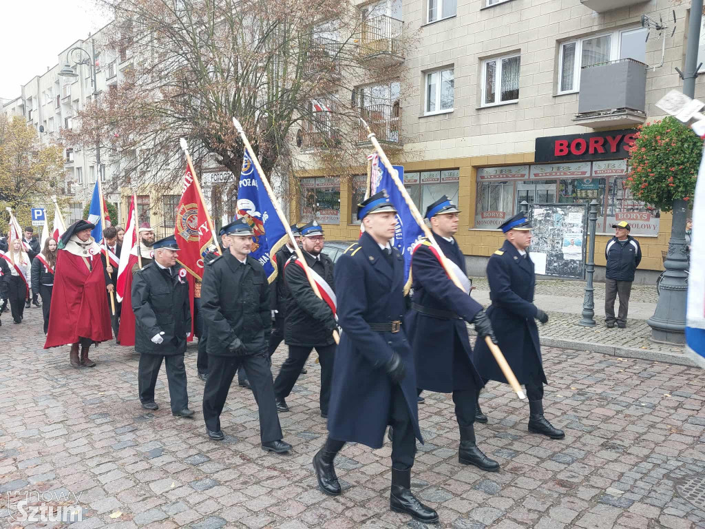 Sztum uczcił 107. rocznicę odzyskania przez Polskę niepodległości