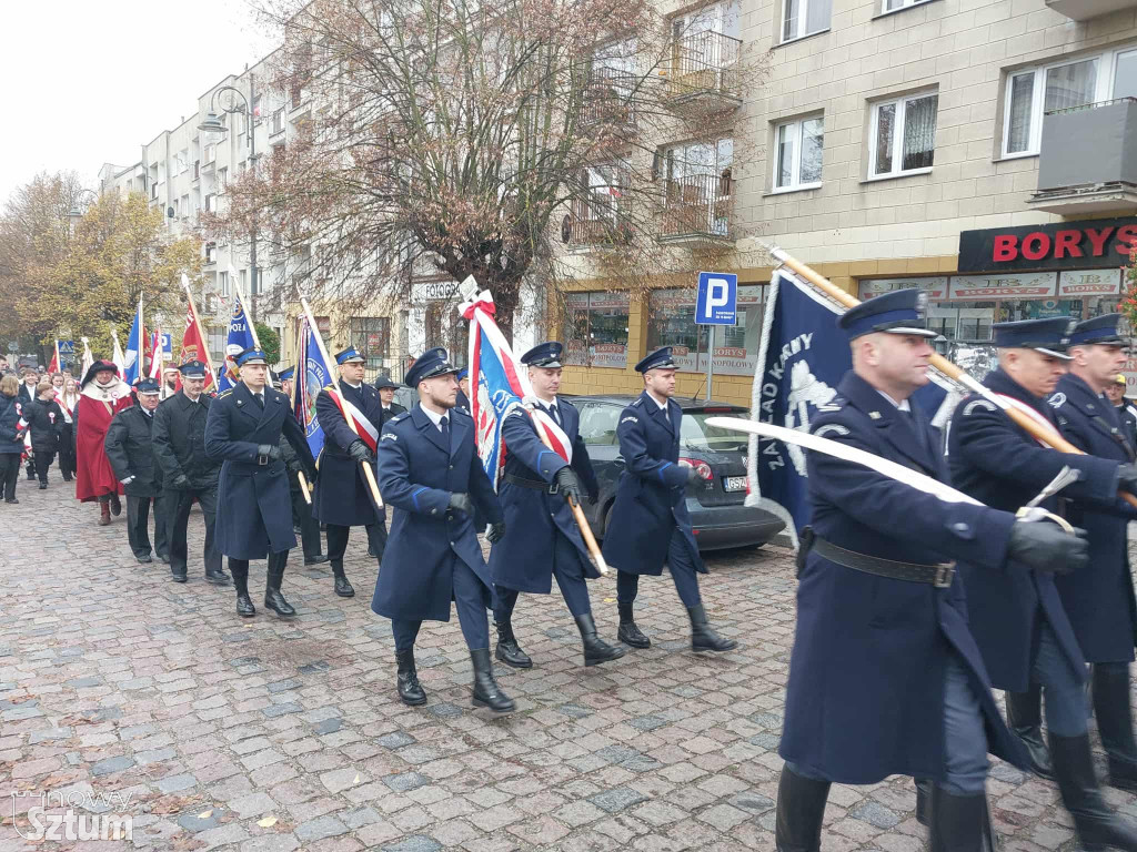Sztum uczcił 107. rocznicę odzyskania przez Polskę niepodległości