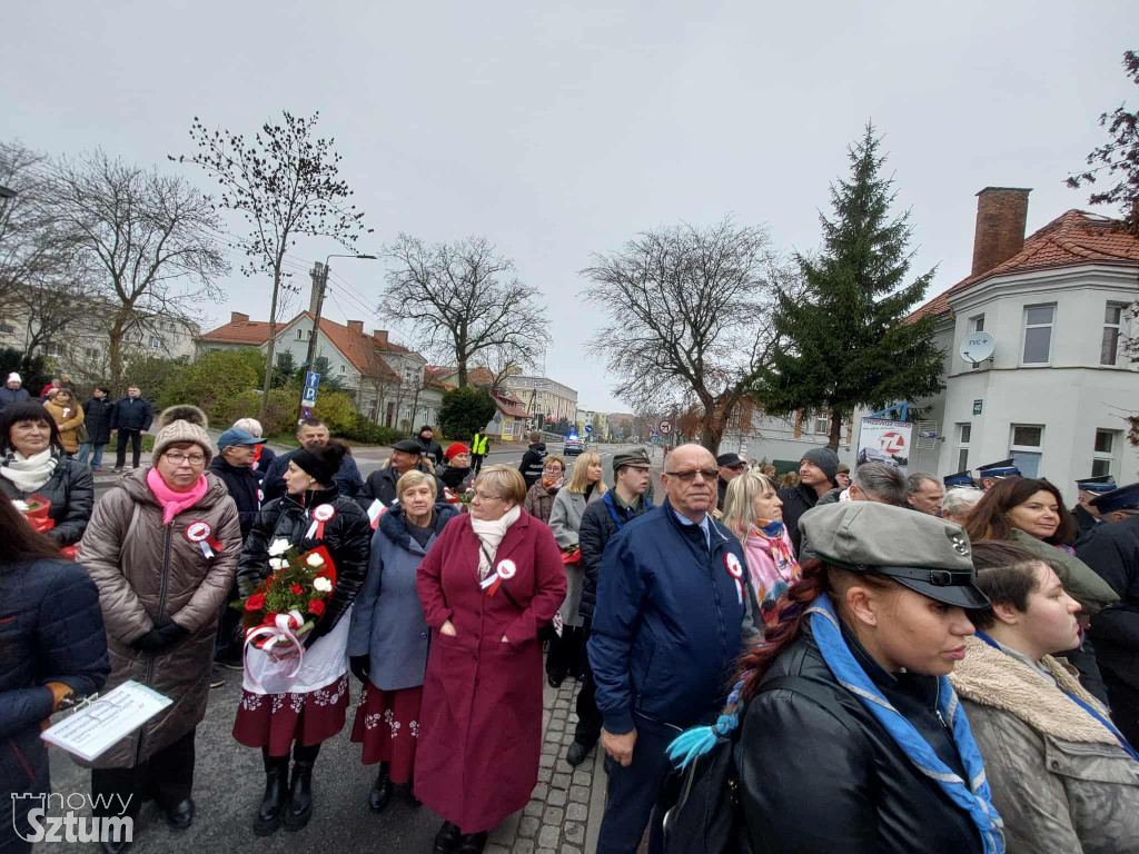 Sztum uczcił 107. rocznicę odzyskania przez Polskę niepodległości