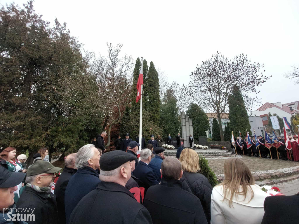 Sztum uczcił 107. rocznicę odzyskania przez Polskę niepodległości