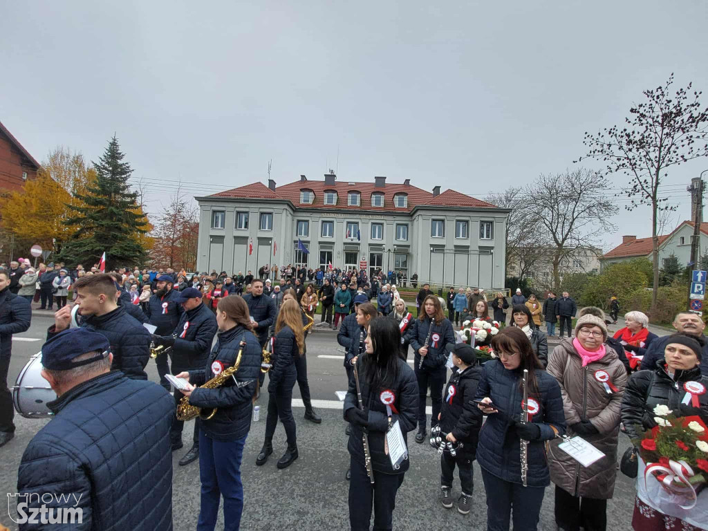 Sztum uczcił 107. rocznicę odzyskania przez Polskę niepodległości