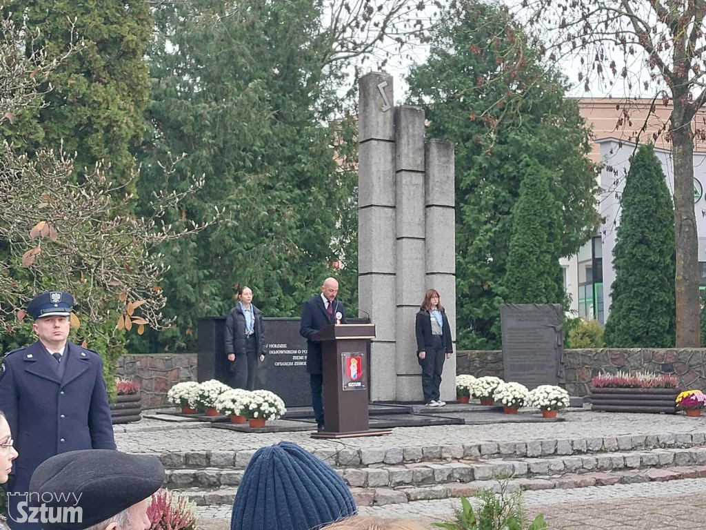 Sztum uczcił 107. rocznicę odzyskania przez Polskę niepodległości