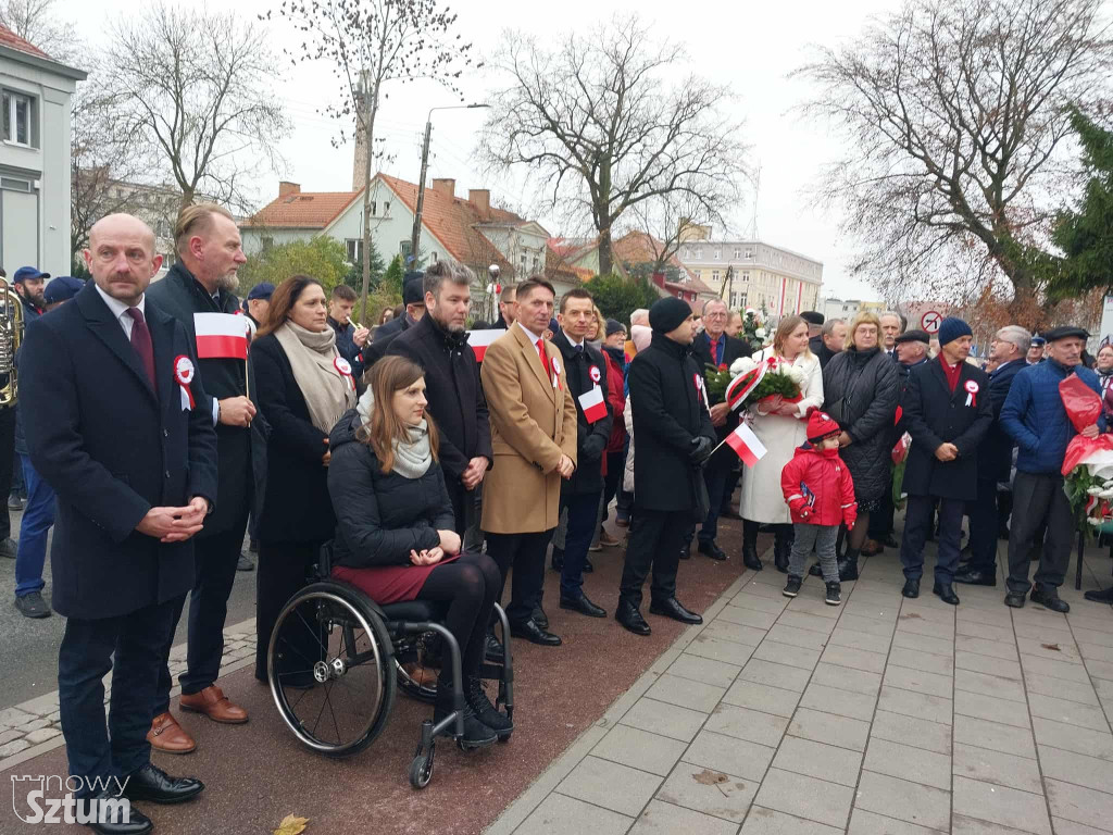 Sztum uczcił 107. rocznicę odzyskania przez Polskę niepodległości