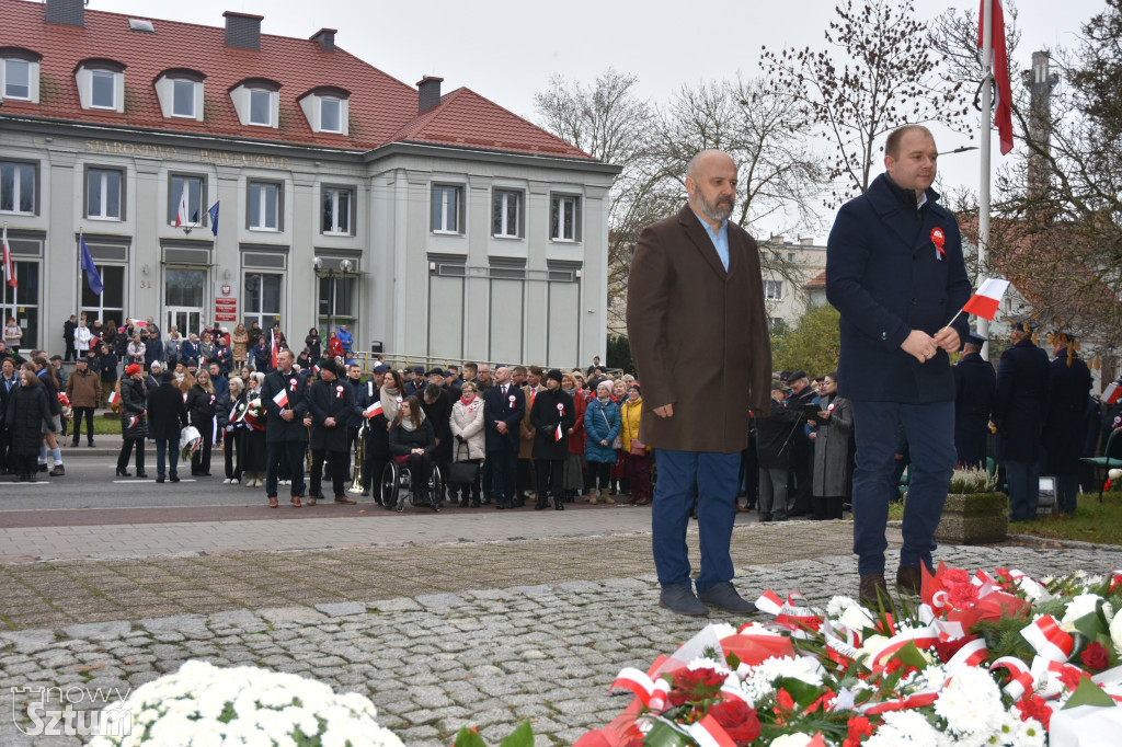 Sztum uczcił 107. rocznicę odzyskania przez Polskę niepodległości