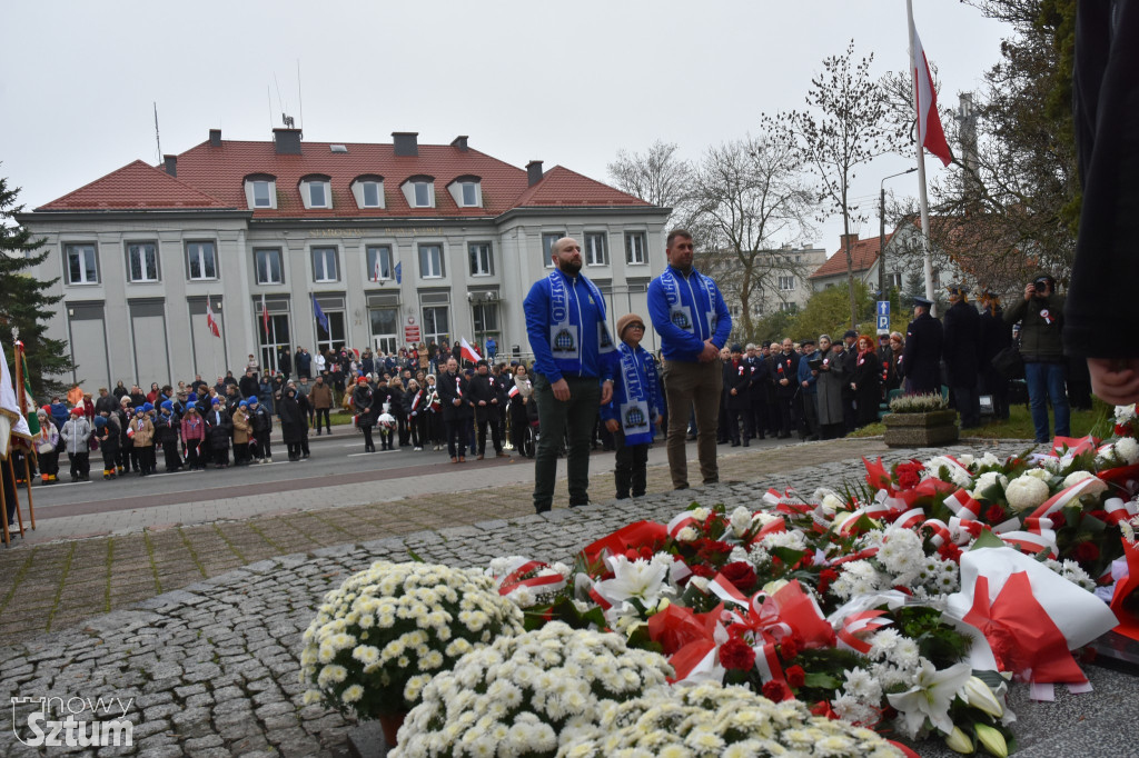 Sztum uczcił 107. rocznicę odzyskania przez Polskę niepodległości