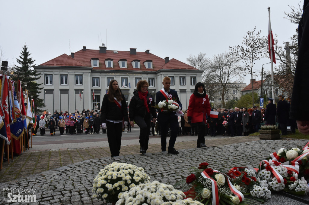 Sztum uczcił 107. rocznicę odzyskania przez Polskę niepodległości