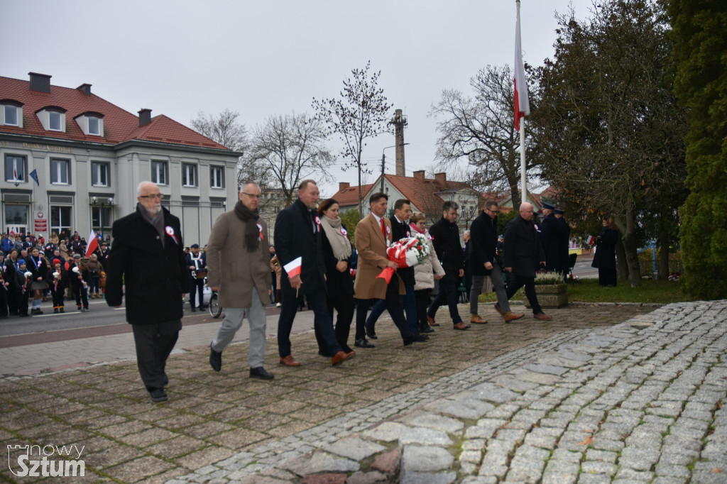 Sztum uczcił 107. rocznicę odzyskania przez Polskę niepodległości
