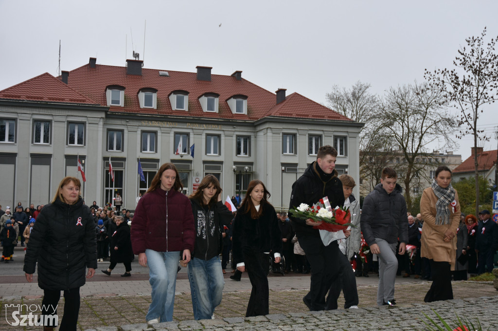 Sztum uczcił 107. rocznicę odzyskania przez Polskę niepodległości