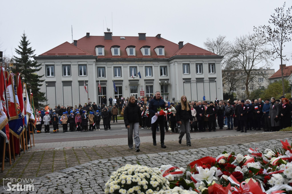Sztum uczcił 107. rocznicę odzyskania przez Polskę niepodległości