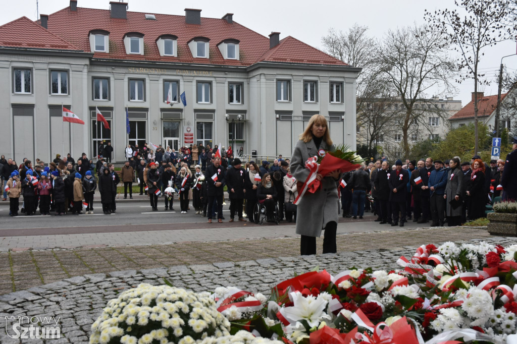 Sztum uczcił 107. rocznicę odzyskania przez Polskę niepodległości