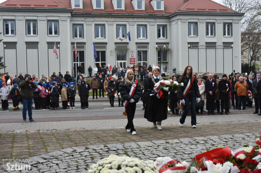 Sztum uczcił 107. rocznicę odzyskania przez Polskę niepodległości