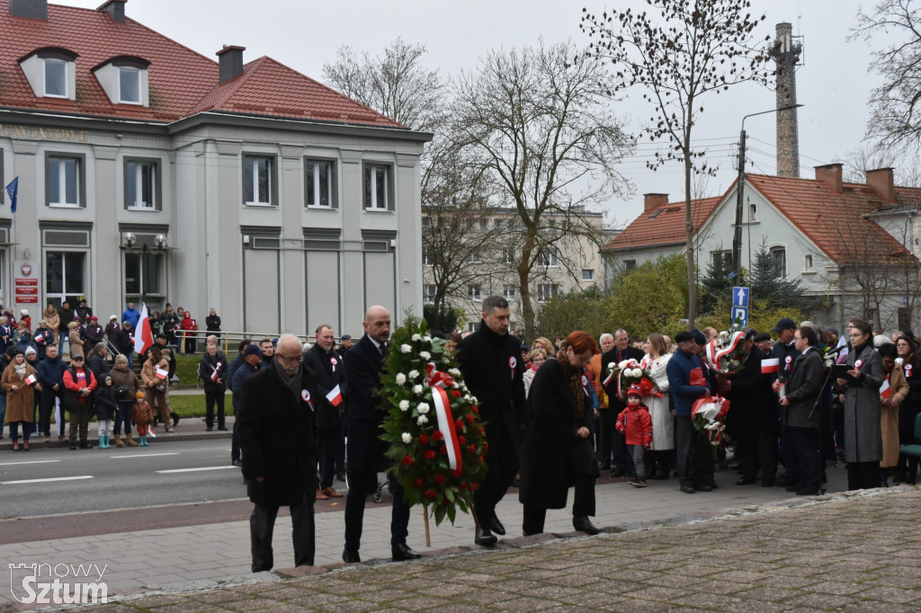 Sztum uczcił 107. rocznicę odzyskania przez Polskę niepodległości