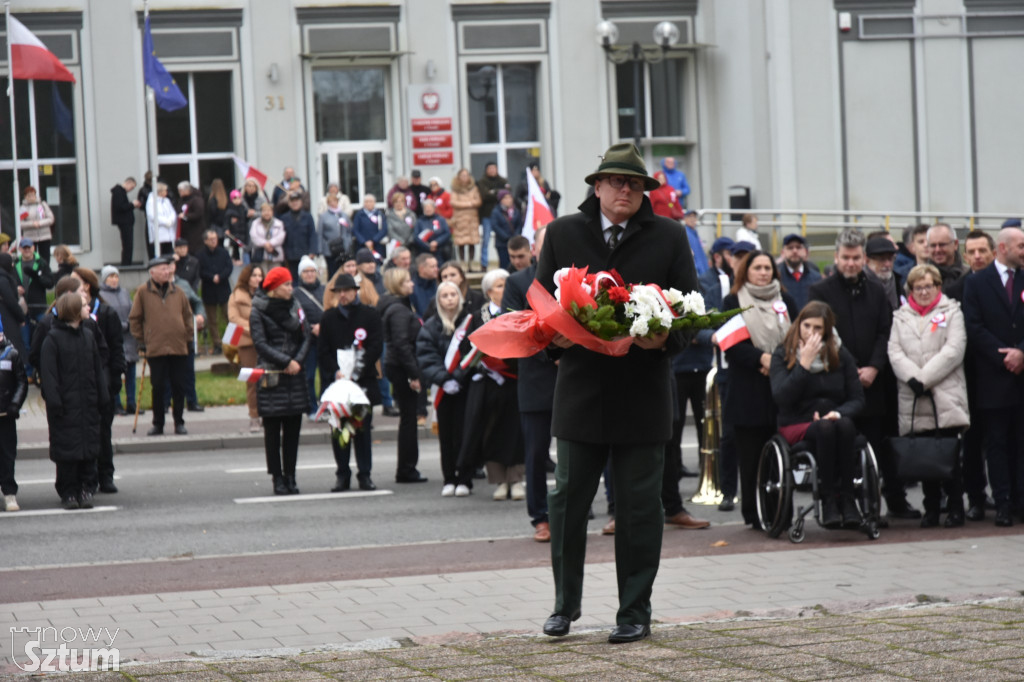 Sztum uczcił 107. rocznicę odzyskania przez Polskę niepodległości
