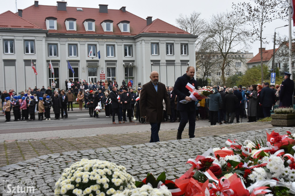 Sztum uczcił 107. rocznicę odzyskania przez Polskę niepodległości