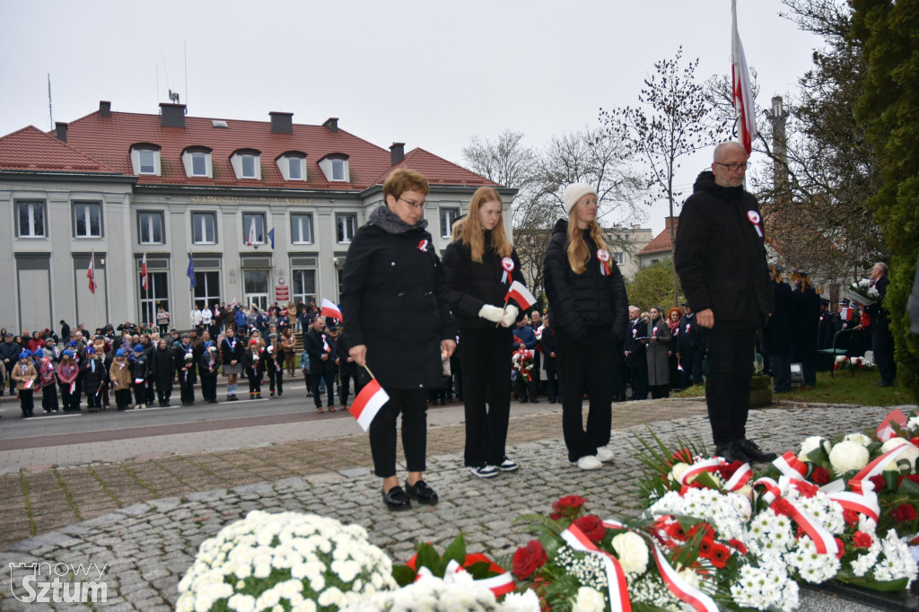Sztum uczcił 107. rocznicę odzyskania przez Polskę niepodległości