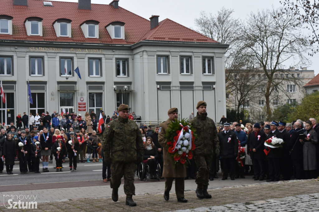 Sztum uczcił 107. rocznicę odzyskania przez Polskę niepodległości