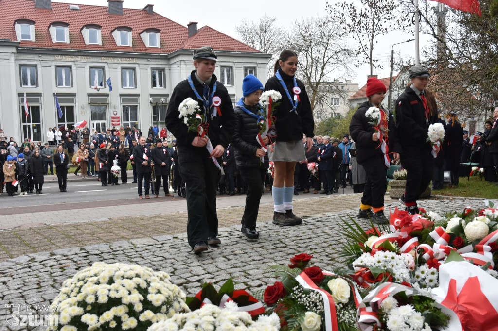 Sztum uczcił 107. rocznicę odzyskania przez Polskę niepodległości
