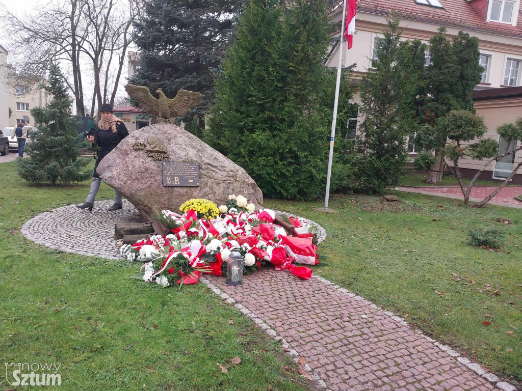 Sztum uczcił 107. rocznicę odzyskania przez Polskę niepodległości