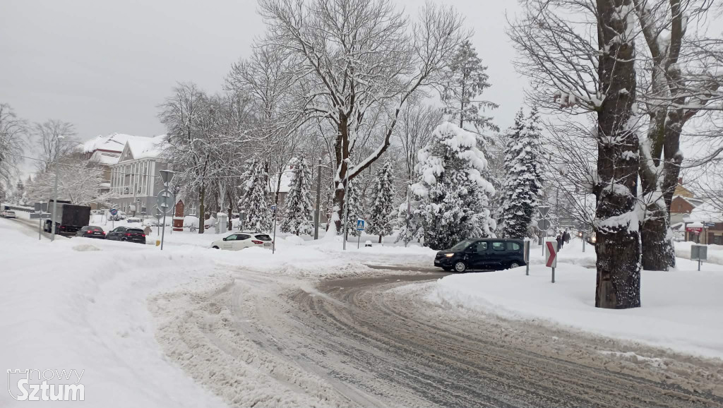Sztum. Główna arteria miasta sparaliżowana