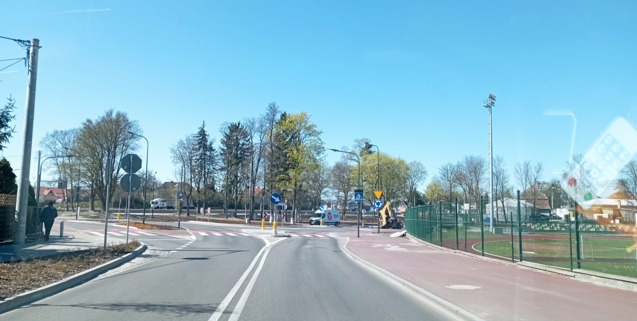 Sztum. Węzeł komunikacyjny gotowy do końca kwietnia. Finał inwestycji