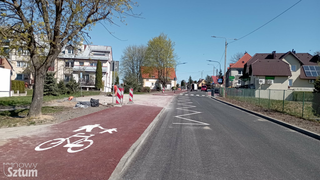 Sztum. Węzeł komunikacyjny gotowy do końca kwietnia. Finał inwestycji