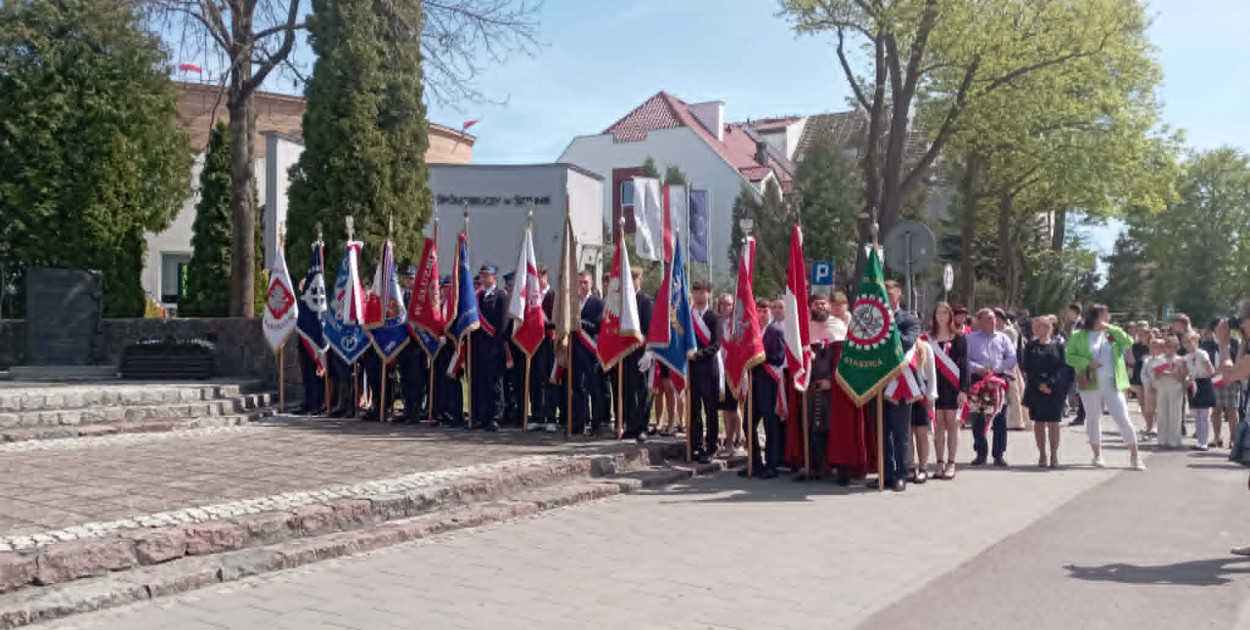 Sztum. Uroczyste obchody uchwalenia Konstytucji 3 Maja