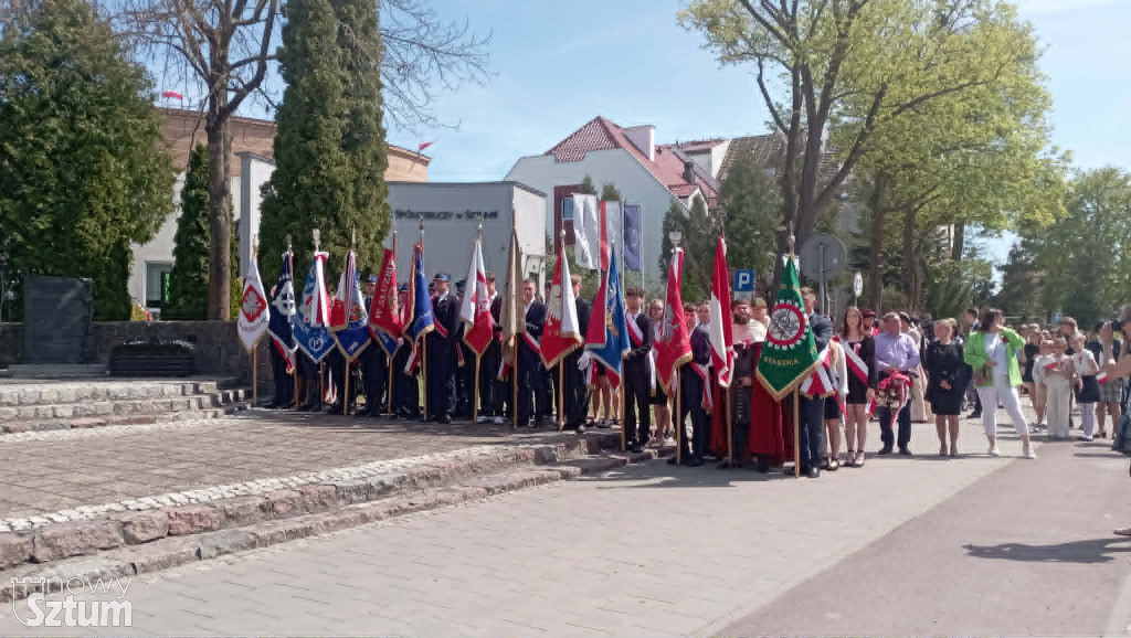 Sztum. Uroczyste obchody uchwalenia Konstytucji 3 Maja