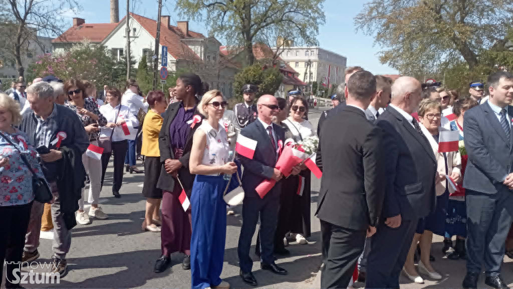Sztum. Uroczyste obchody uchwalenia Konstytucji 3 Maja