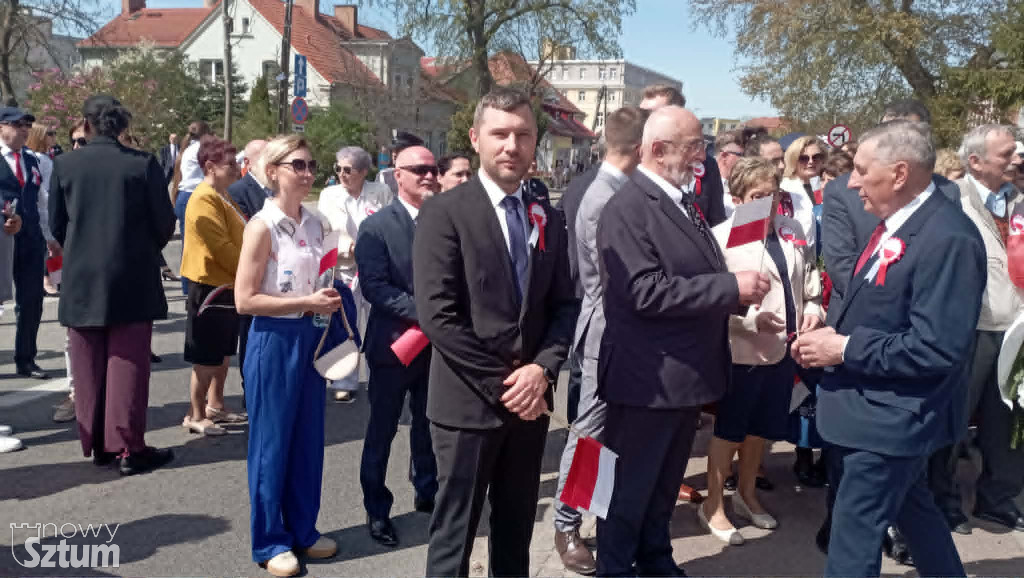 Sztum. Uroczyste obchody uchwalenia Konstytucji 3 Maja