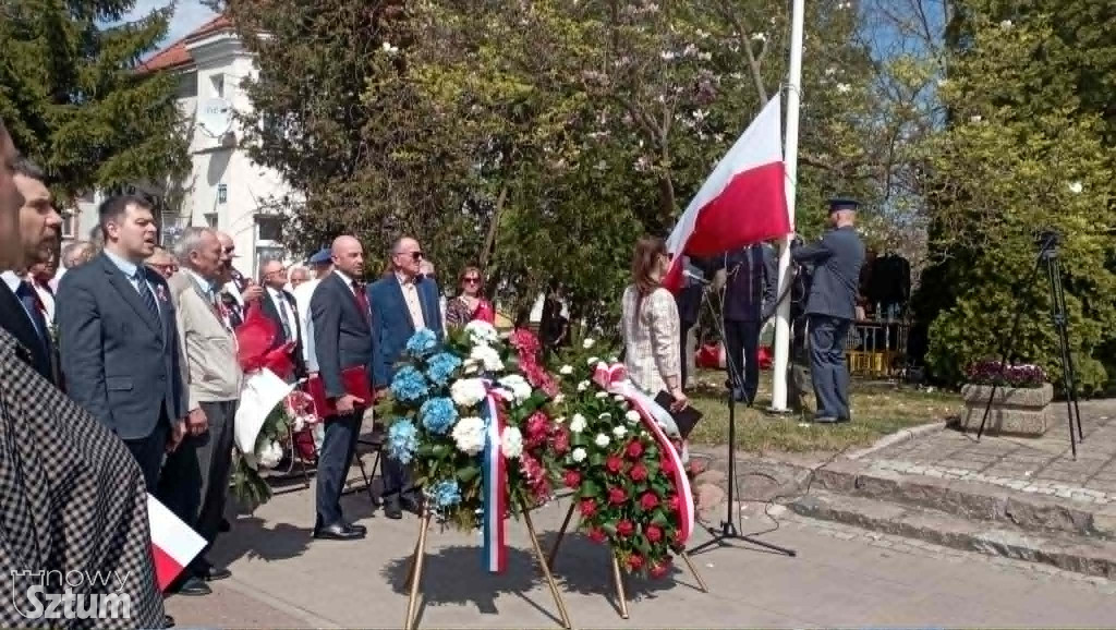 Sztum. Uroczyste obchody uchwalenia Konstytucji 3 Maja