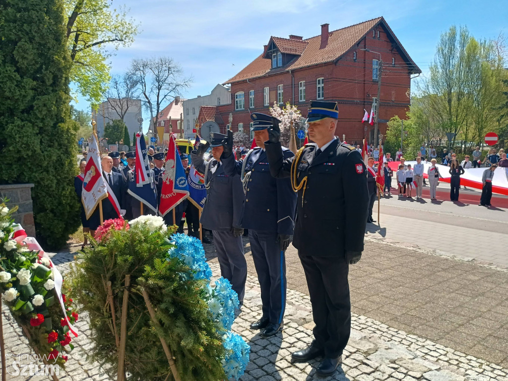 Sztum. Uroczyste obchody uchwalenia Konstytucji 3 Maja