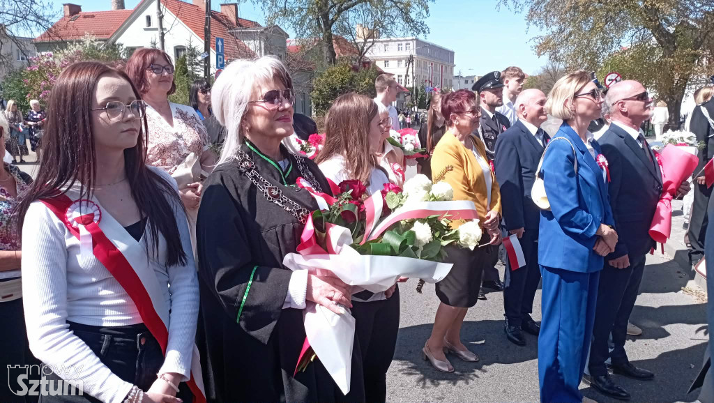 Sztum. Uroczyste obchody uchwalenia Konstytucji 3 Maja