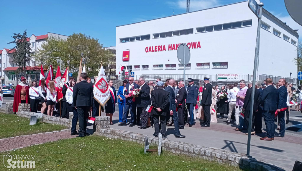 Sztum. Uroczyste obchody uchwalenia Konstytucji 3 Maja
