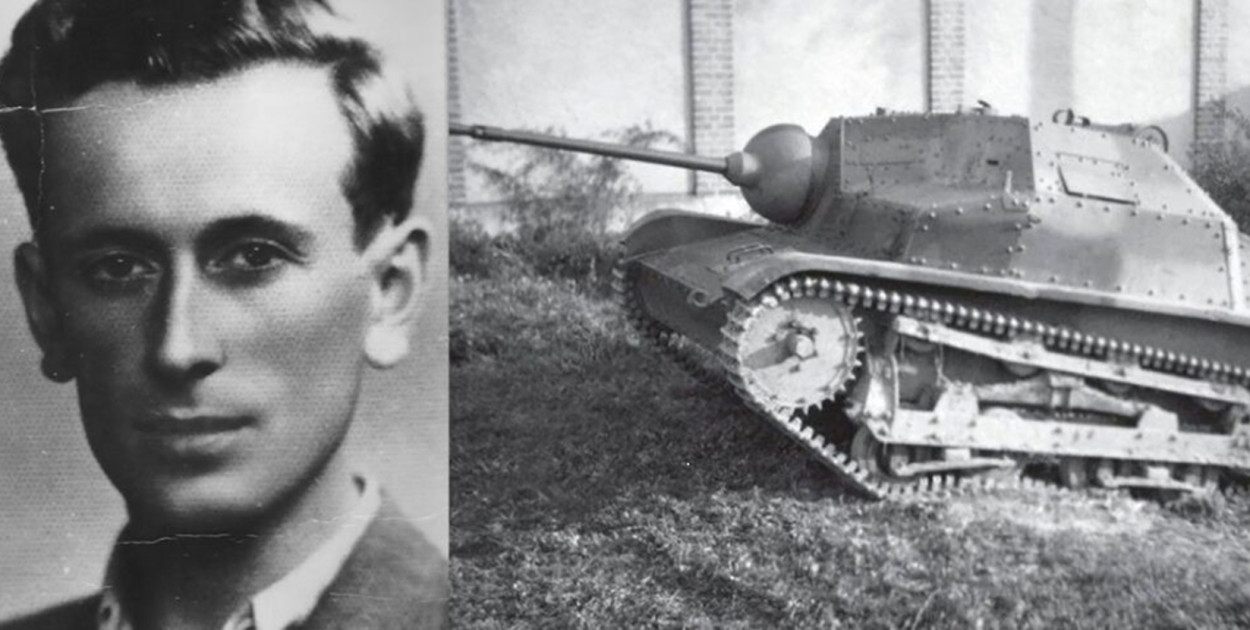 Edmund Roman Orlik – architekt i pierwszy as pancerny