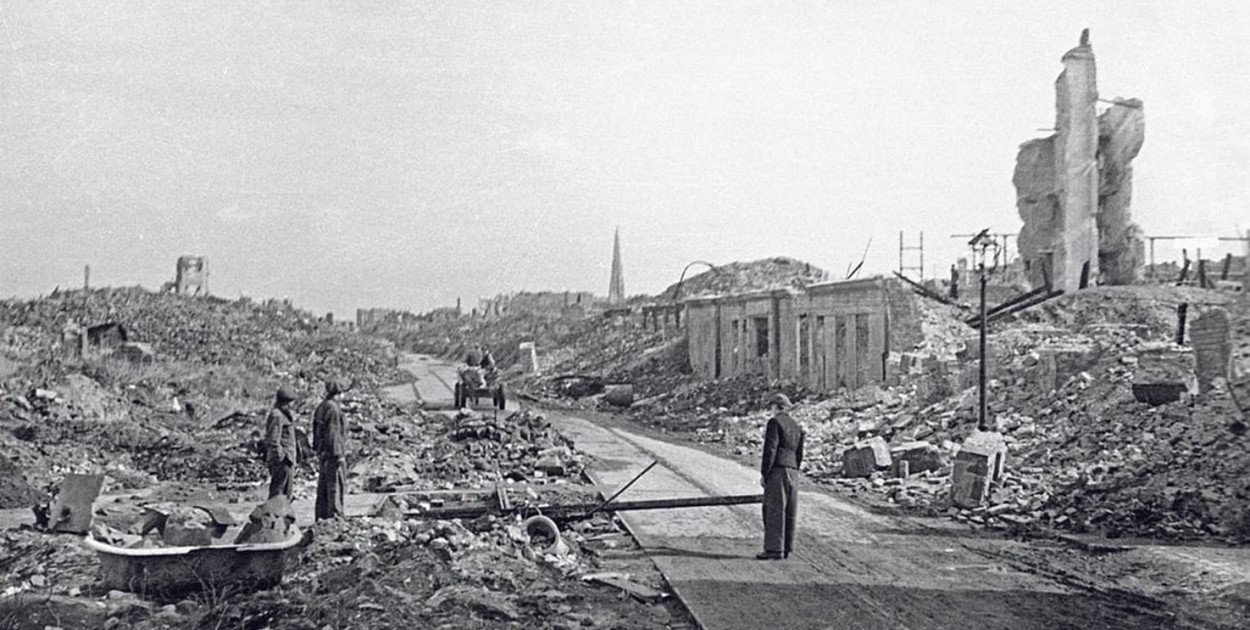 Ruiny Woli, Warszawa 1946 r. Fot. Edward Falkowski / Forum, Biblioteka Narodowa