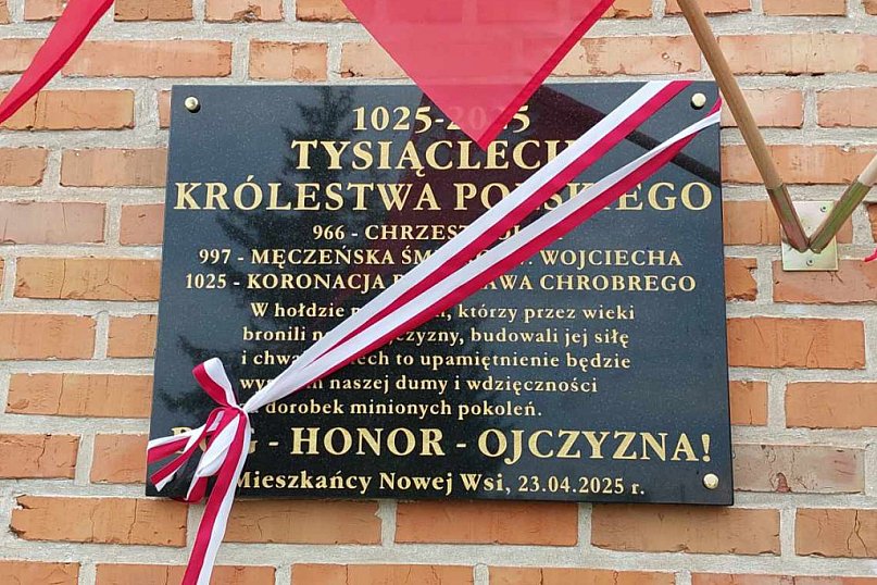 Uroczystość odpustowa ku czci św. Wojciecha i odsłonięcie tablicy pamiątkowej z okazji 1000-lecia koronacji Chrobrego