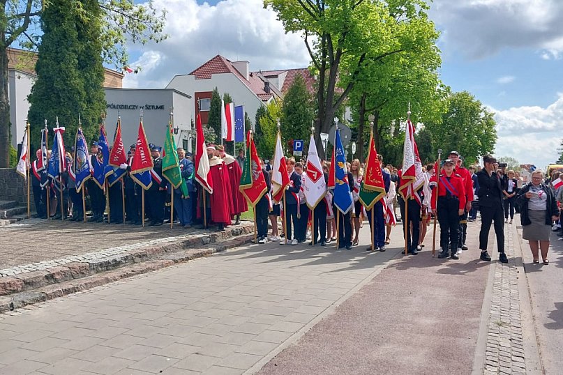 Sztum. Obchody 234 rocznicy uchwalenia Konstytucji 3 Maja