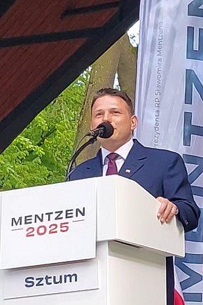 Sztum. Sławomir Mentzen spotkał się z mieszkańcami powiatu-3024