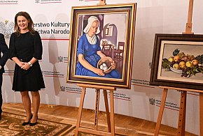 Warszawa: w siedzibie MKiDN zaprezentowano nowo zakupione prace Tamary Łempickiej-4550