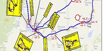 Zmiana org. ruchu  w ciągu DW nr 517 w Starym Targu -8834