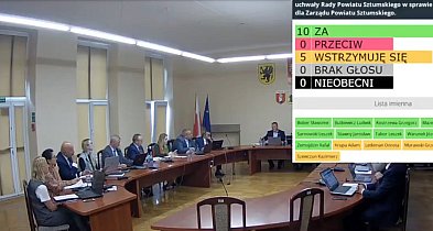 Sztum. Zarząd powiatu z wotum zaufania i absolutorium -11898