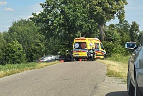 Wypadek na trasie Cieszymowo – Matule. Interweniował śmigłowiec LPR-12010
