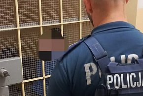 POLICJANCI ZATRZYMALI 28-LATKA POSZUKIWANEGO LISTEM GOŃCZYM-12112